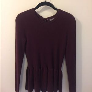 Peplum Sweater